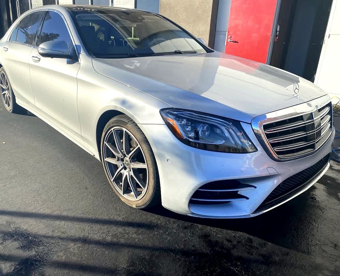 Mercedes-Benz S-Class before Paint Correction & Gloss Restoration